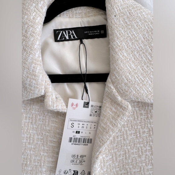 ZARA Textured Vest - Picture 8 of 10